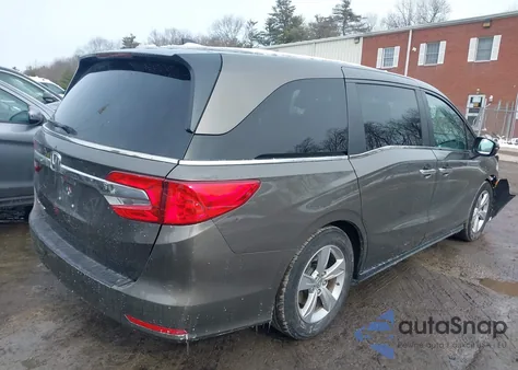 2020 Honda Odyssey Ex from USA, damaged, VIN 5FNRL6H51LB004114